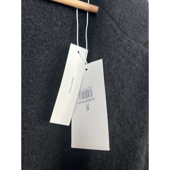 Vince Merino Wool Blend Button Longline Cardigan Women's Black Size: Large NWT - Picture 5 of 11